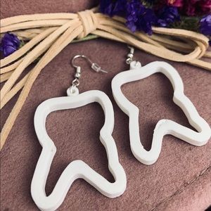 Teeth Shaped Earrings